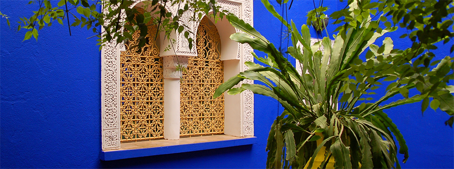 Marrakech, Tuinen van Majorelle